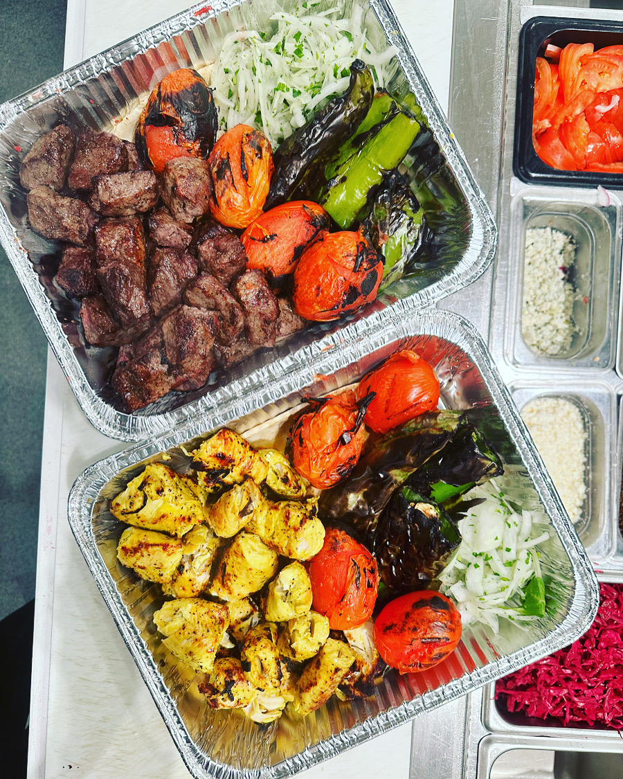 Kabob Plates, Wraps & Salads - Grillers Mediterranean Menu